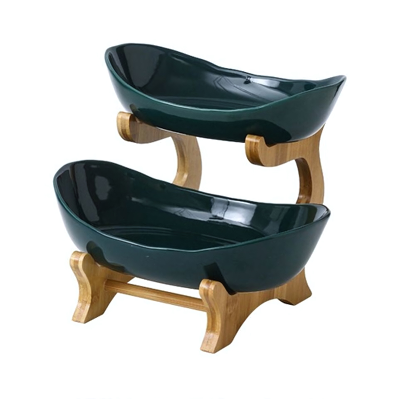 Junips | FruitTriad | Three-tier fruit bowl made of plastic