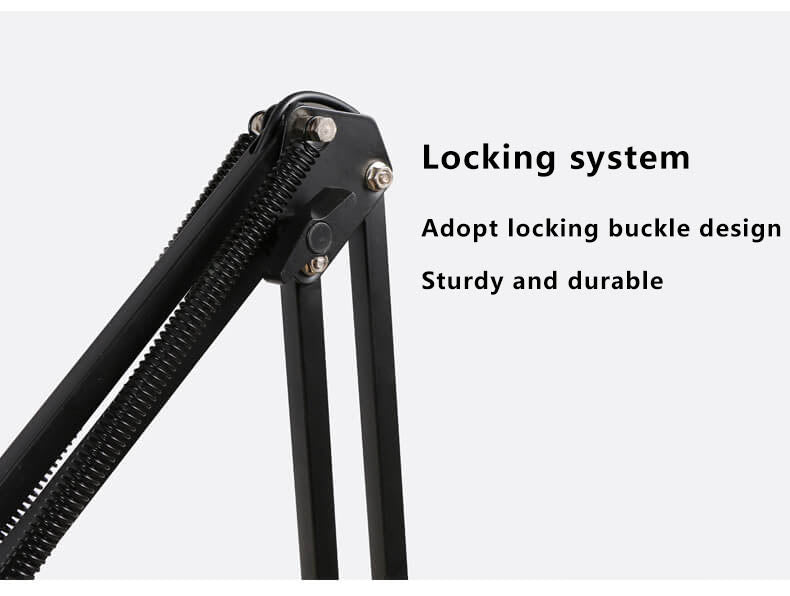 Junips | LED Foldable Long Arm Clip Eye Protection USB Reading Table Lamp