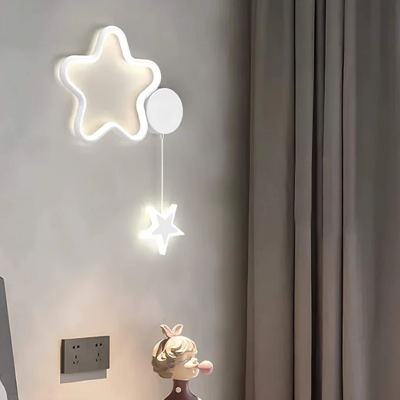 Junips | DreamLight | Magical Wall Lamp with Clouds, Stars and Moon