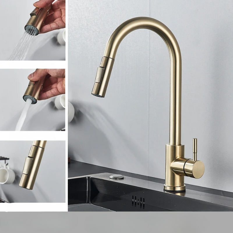 Junips | FlexStream – Flexible Kitchen Faucet