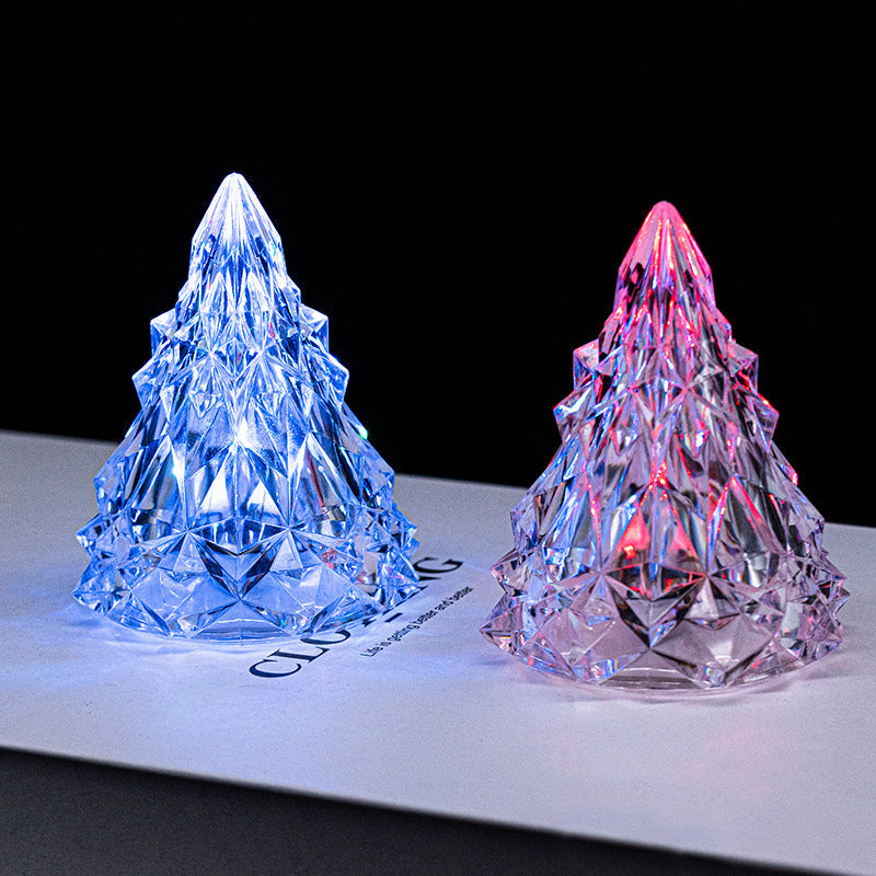 Junips | Mini LED Crystal Christmas Tree Night Light