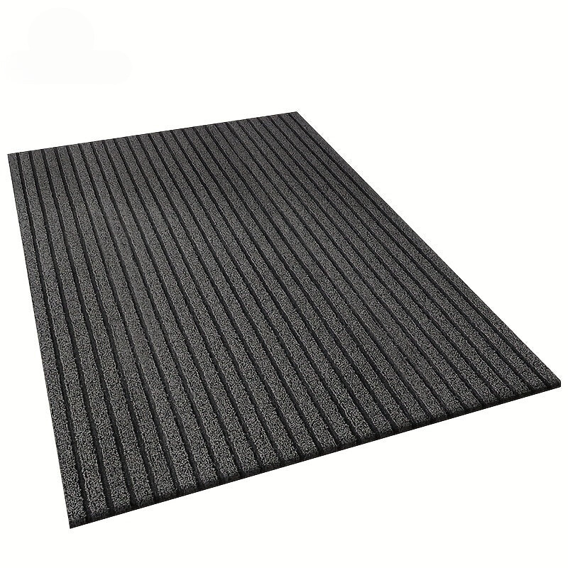 Junips | All-Season Weatherproof Doormat – Abrasion-Resistant Striped Doormat, Non-Slip, Stain and Fade Resistant, Low Profile Mat for Indoor and Outdoor