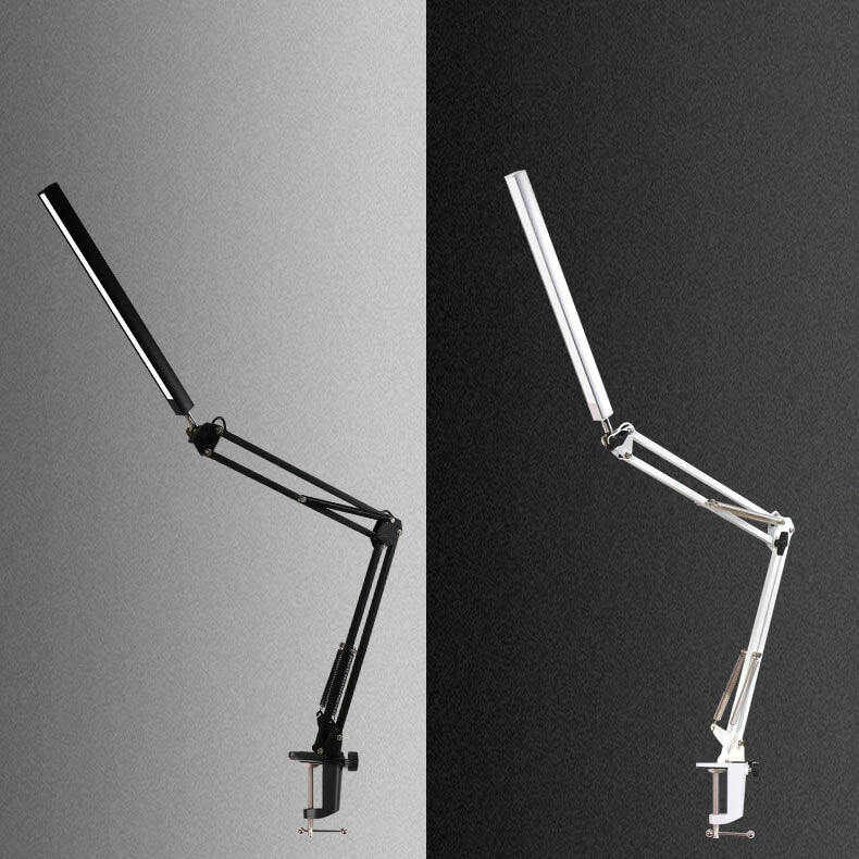 Junips | LED Foldable Long Arm Clip Eye Protection USB Reading Table Lamp
