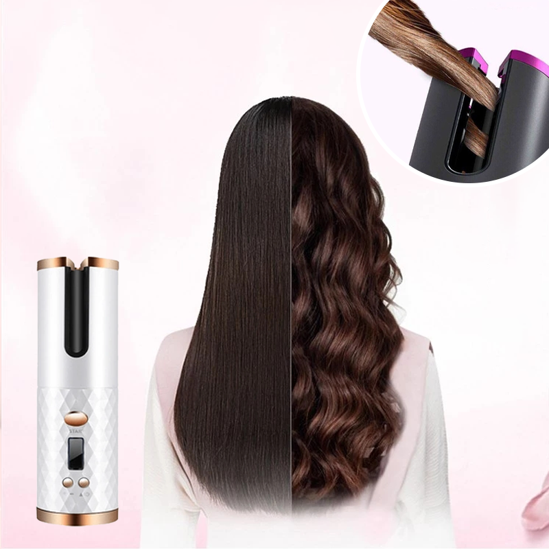 Junips | Cordless automatic rotating curling iron
