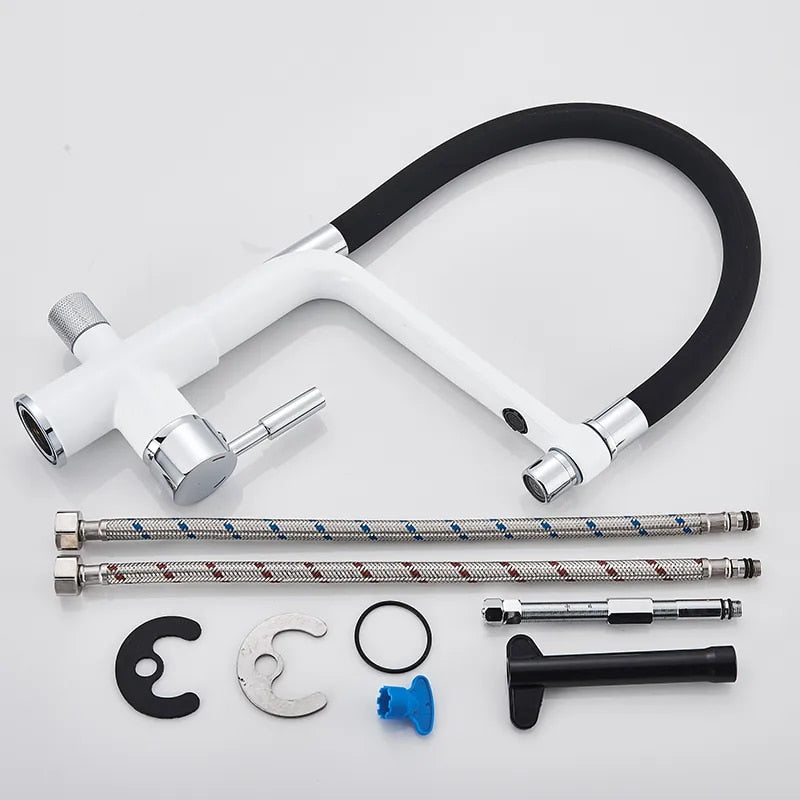 Junips | Double Outlet Drinking Water Faucet Filtered Kitchen Faucets