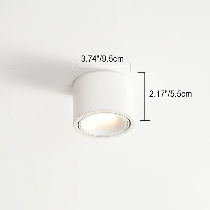 Junips | Origo Minimalistic LED Ceiling Light - Adjustable Round Recessed Lamp
