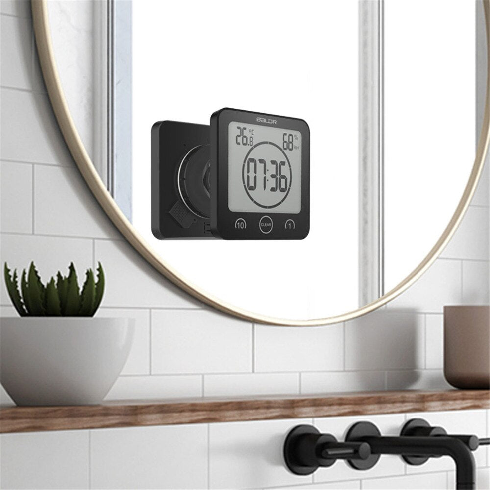 Junips | Waterproof Shower Clock - Always on time, even in the bathroom!