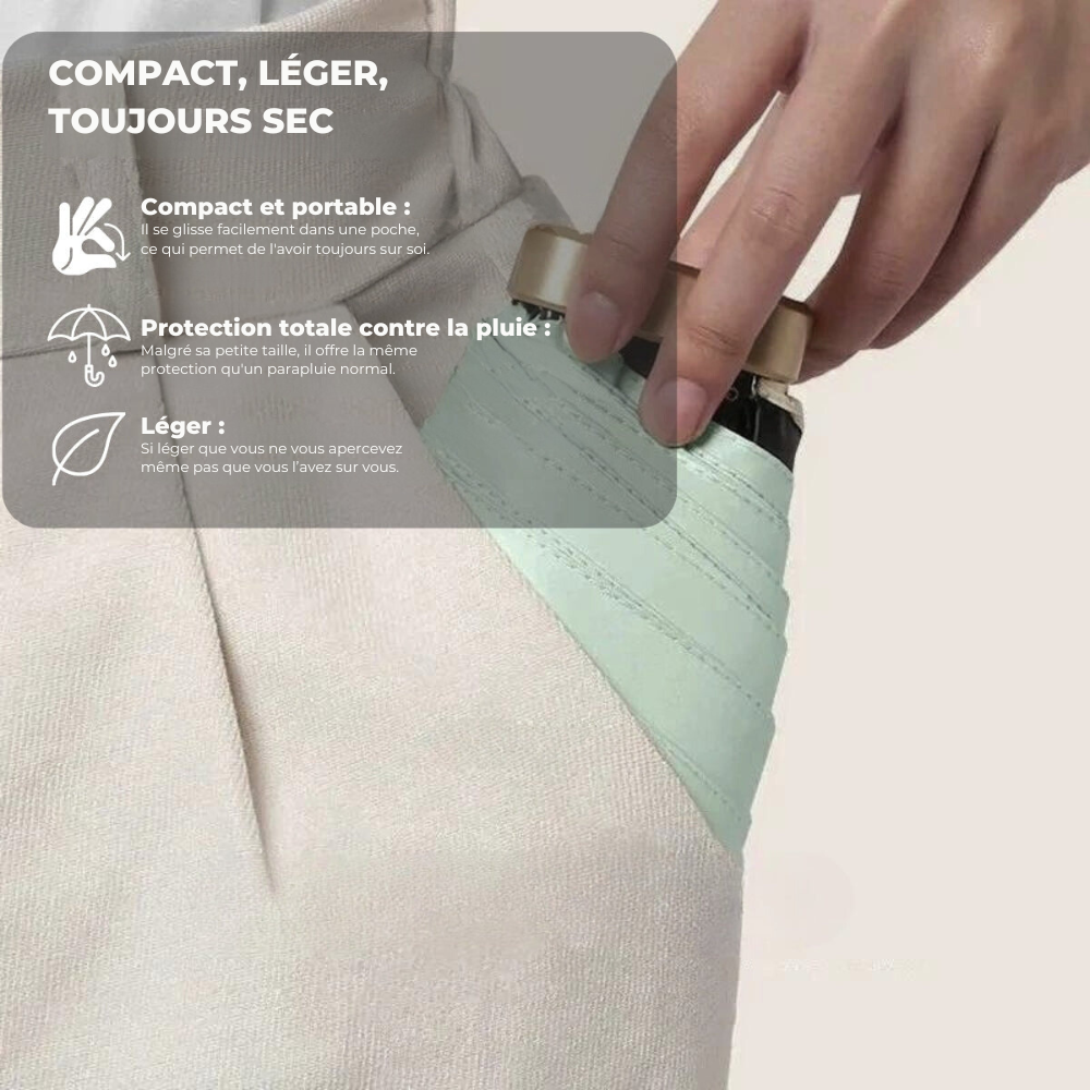 Junips | Compact Umbrella – Your secret weapon against the rain