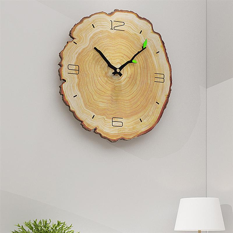 Junips | Wooden Annual Rings Wall Clock