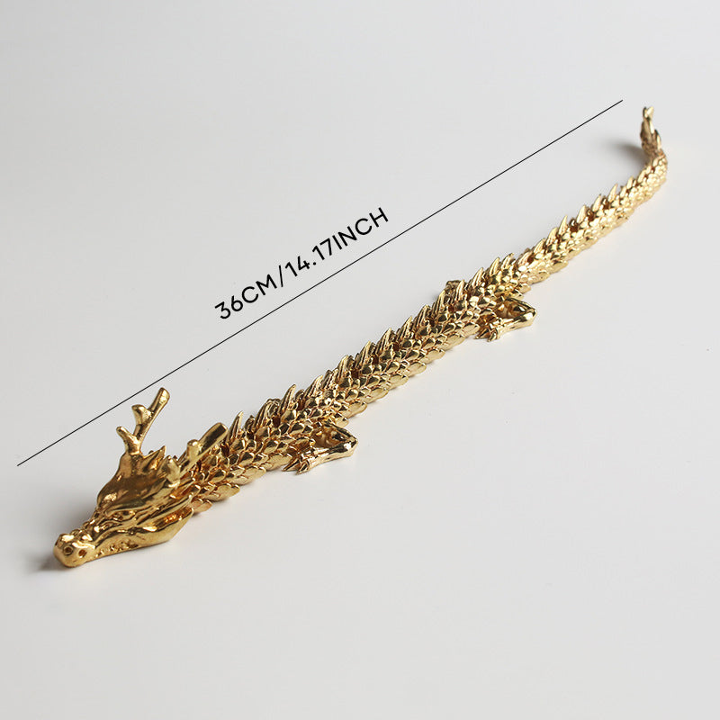 Junips | Golden Dragon with Movable Joints