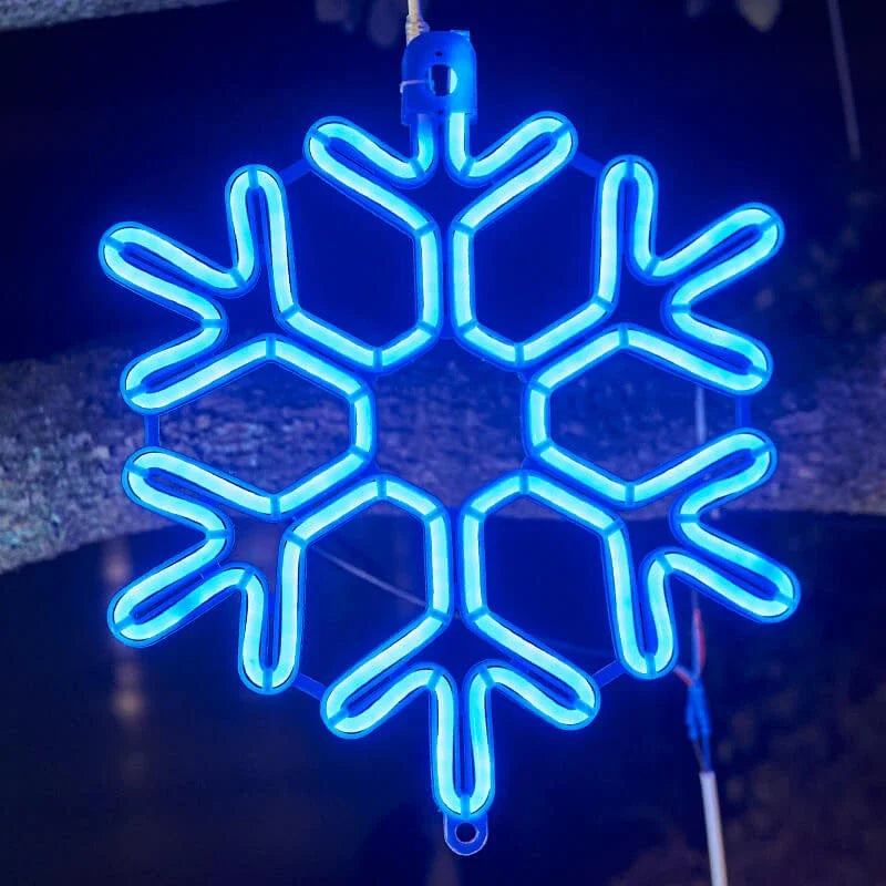 Junips | Waterproof LED Snowflake Light for Festive Winter Decoration