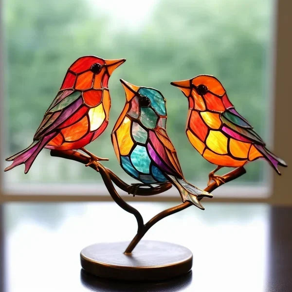 Junips | VitraGlow Handcrafted Colored Table Decor | Artistic Luxury Ornament