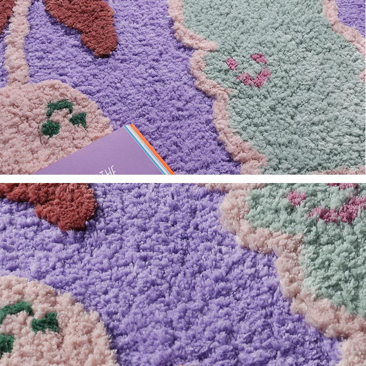 Junips | Wonderful small flower bath mat