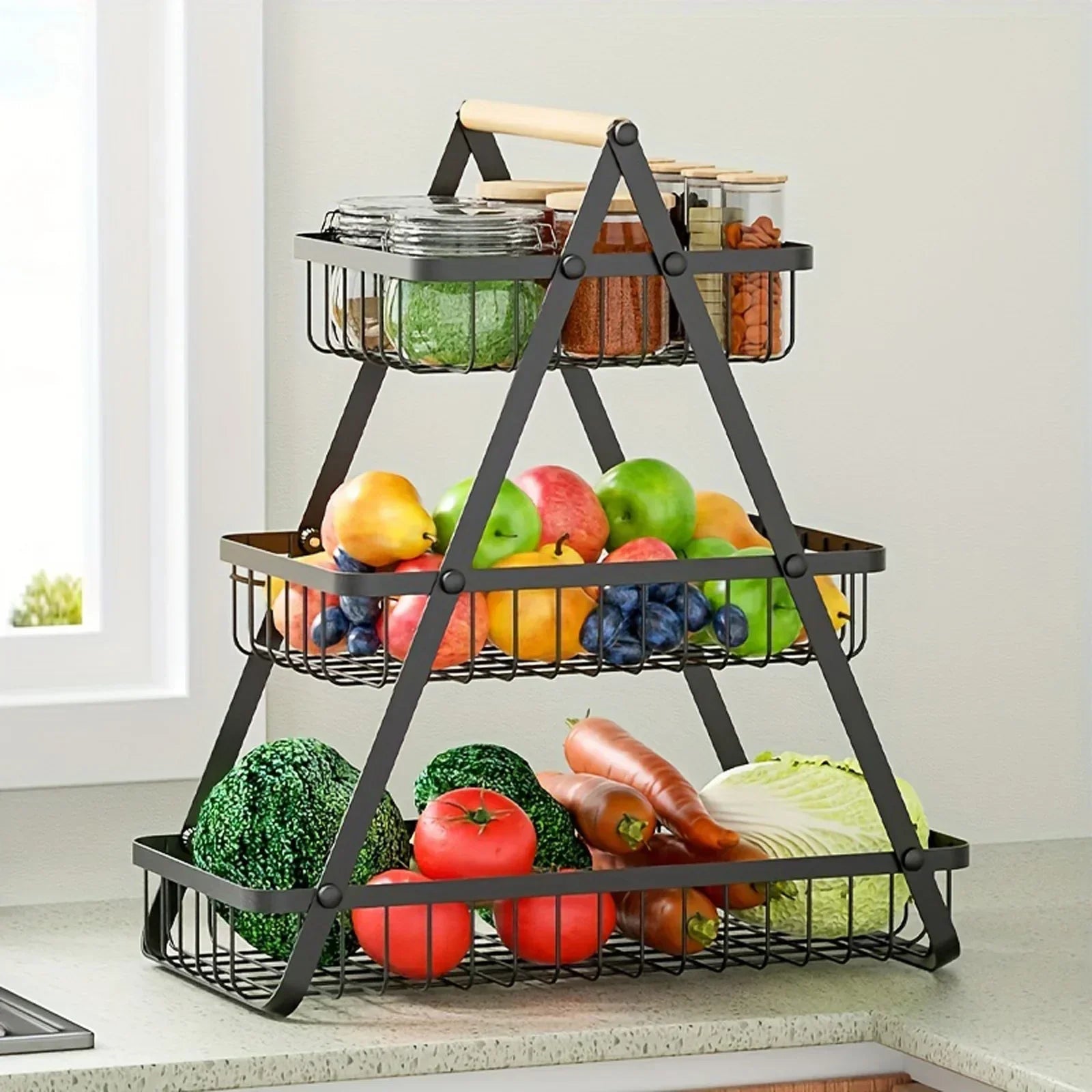 Junips | 3-tier fruit basket