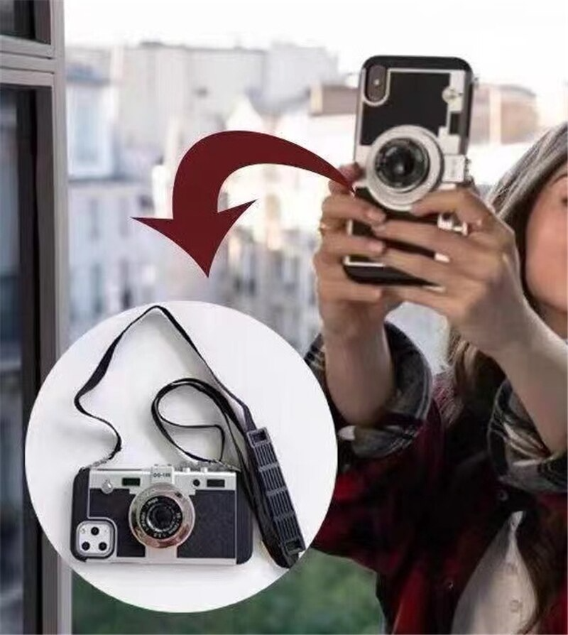 Junips | 3D Retro Camera Phone Case