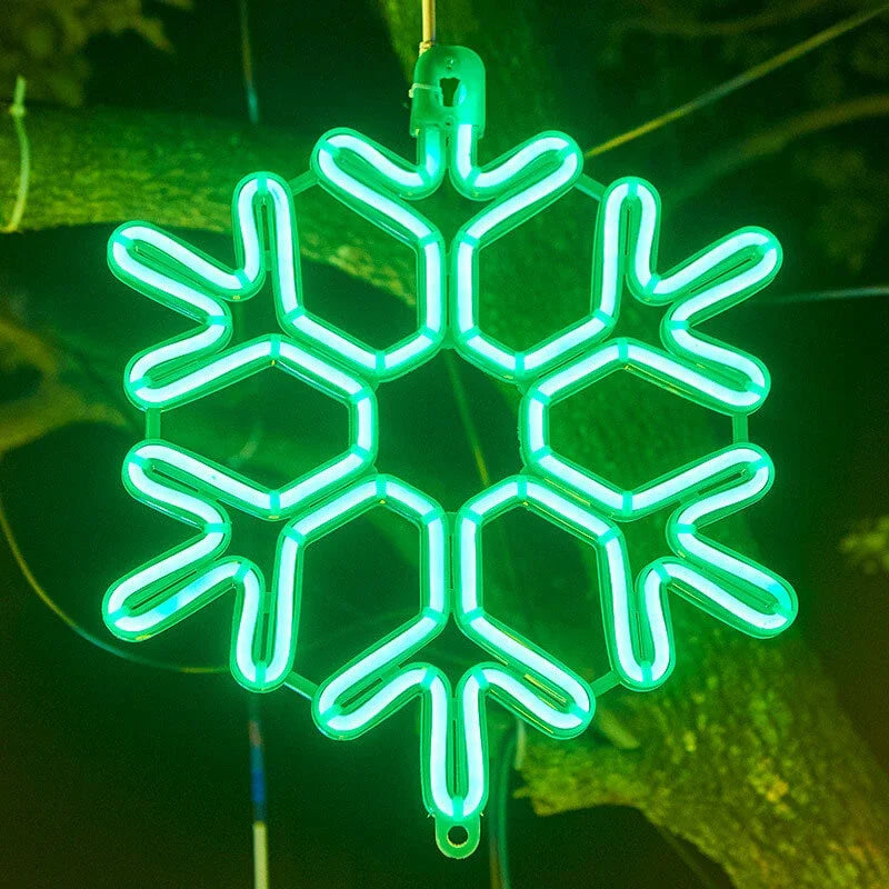 Junips | Waterproof LED Snowflake Light for Festive Winter Decoration