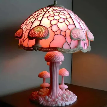 Junips | Stained Glass Plant Series Table Lamp