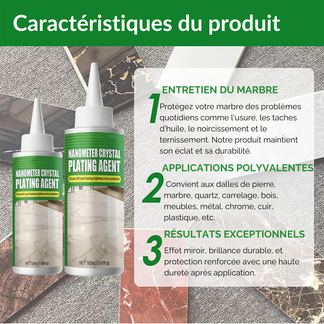 Junips | Marble cleaner - protection and nanocrystalline shine