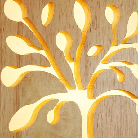 Junips | Wall lamp - WoodGlow - Elegant LED - Essence of life indoors outdoors