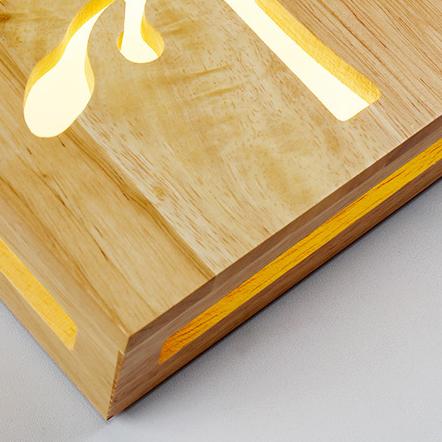 Junips | Wall lamp - WoodGlow - Elegant LED - Essence of life indoors outdoors