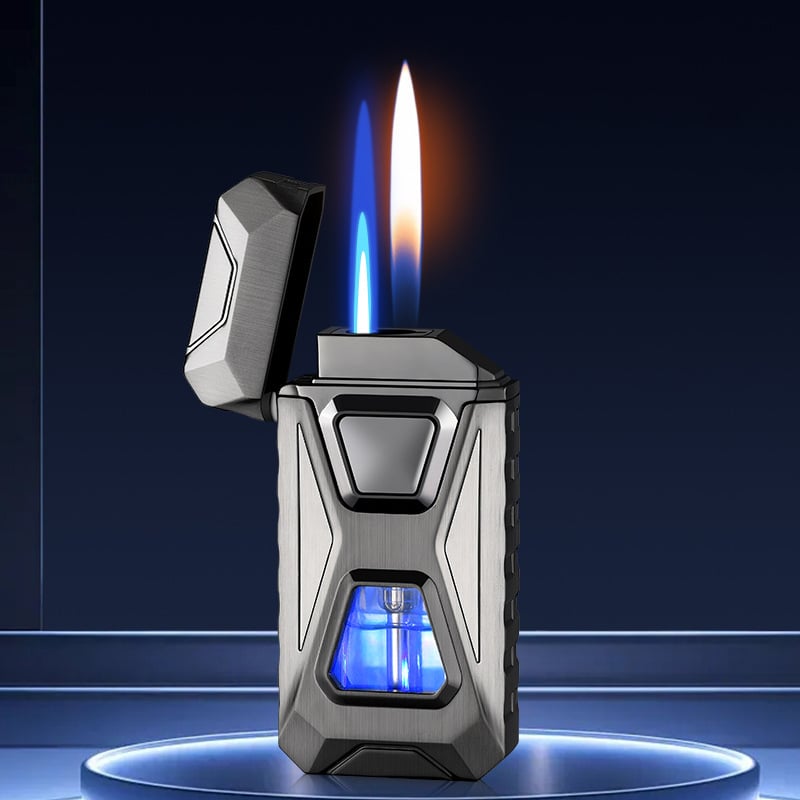Voice-Activated Dual Torch Lighter (Butane Not Included)