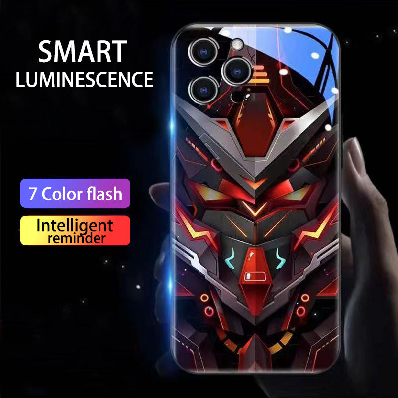 Junips | Cool Mecha Apple Smart Flash Phone Case