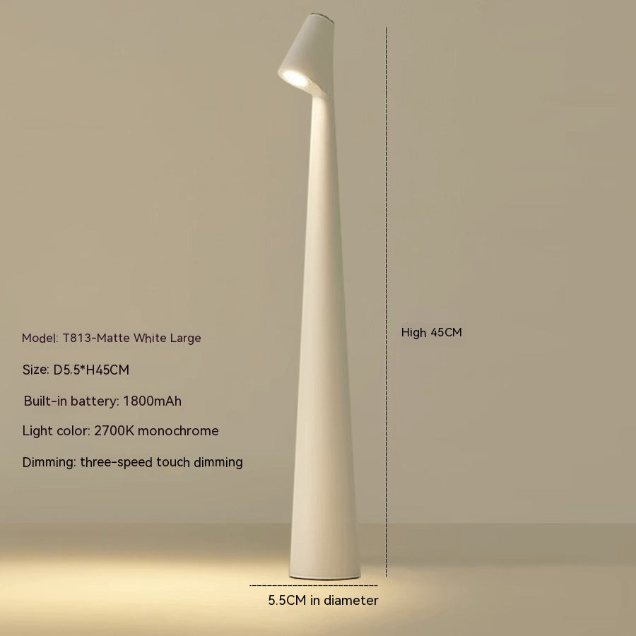 Junips | Table Lamp Modern Red Metal LED Light
