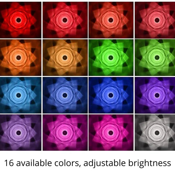 Junips | 16 Colors Rose Rays Crystal Diamond Table Lamp