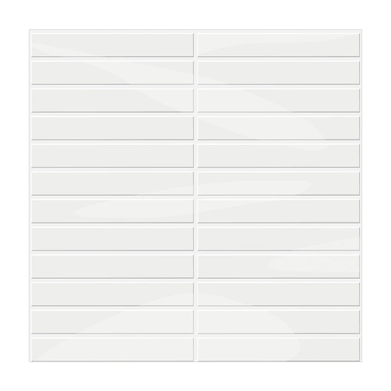 Junips | Self-adhesive 3D DIY Kit Kat tiles in glossy white