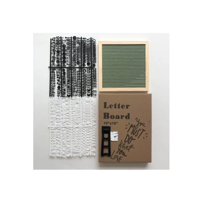 Junips | Felt Letter Message Board