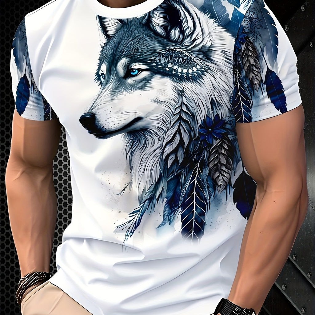 Men's Casual Breathable T-Shirt - Perfect for Outdoor Leisure Wear