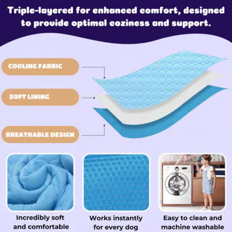Junips | Cooling Mat for Dogs (4x More Effective)