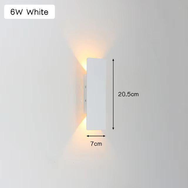 Junips | Light - Modern weatherproof LED wall lamp made of aluminum for outdoor use