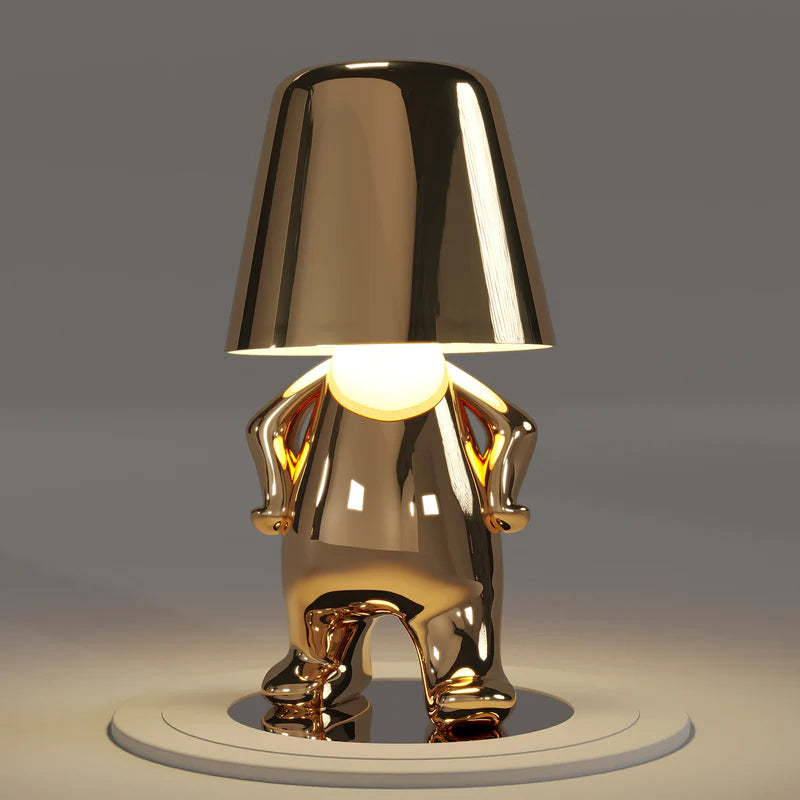 Junips | Thinker Little Golden Man Table Lamp