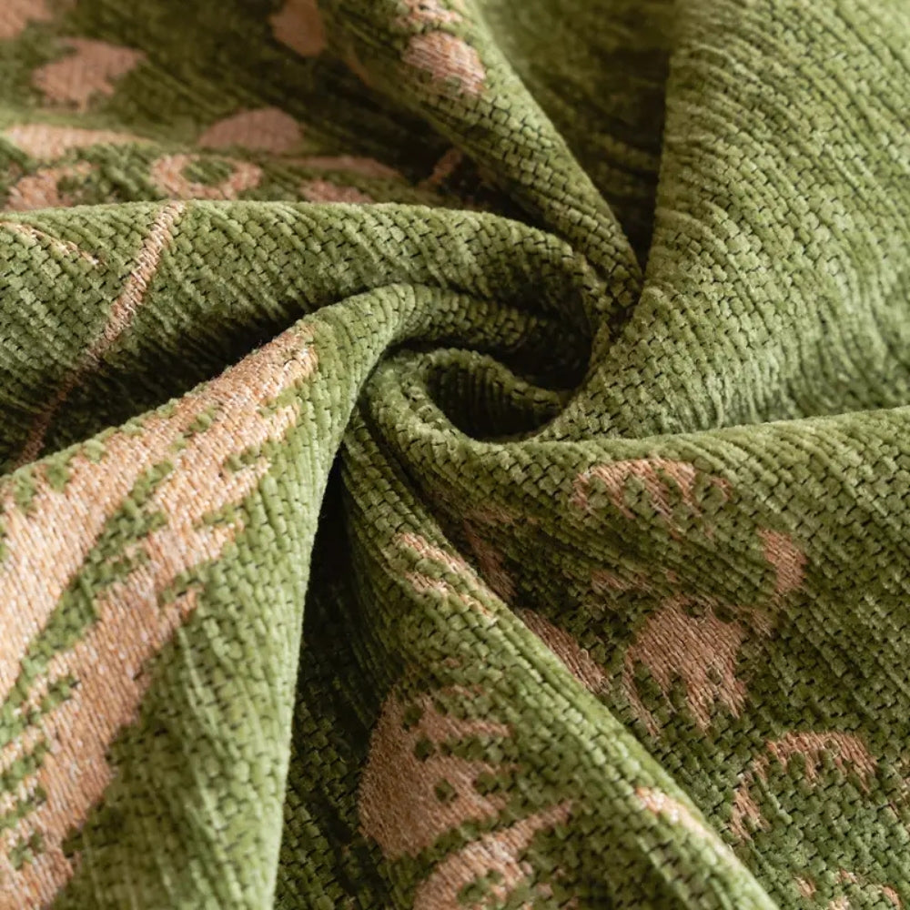 Junips | Foliage Floral Chenille Sofa Cover