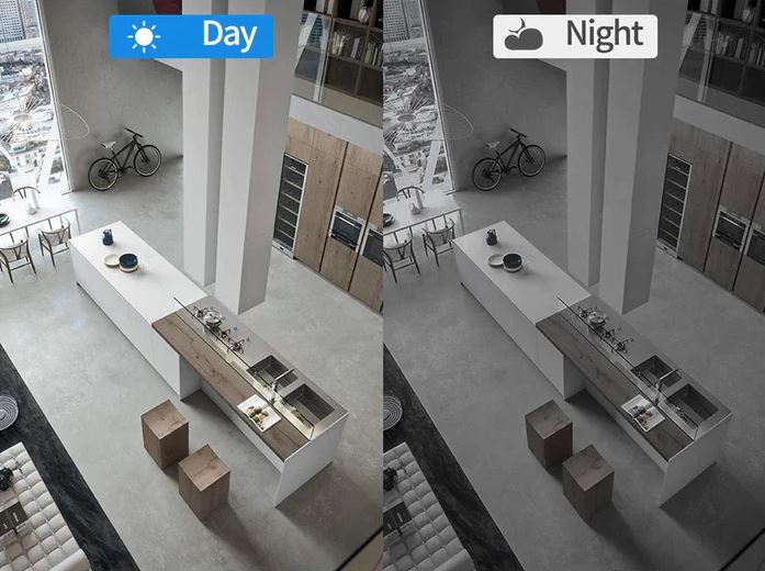 Junips | 2-Pack Mini WiFi Security Camera | 1080P HD, 140° Wide-Angle, Night Vision, Motion Detection (32GB SD Included)