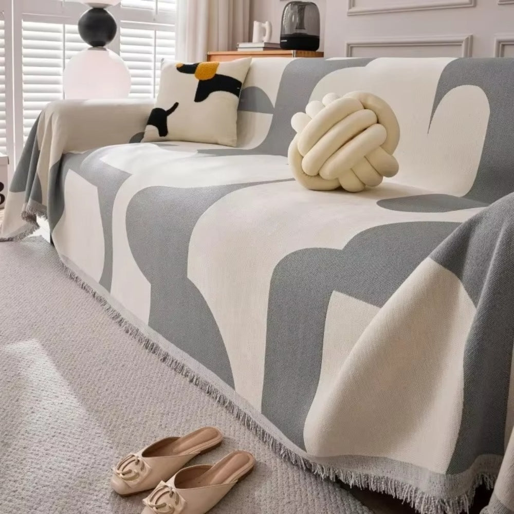Junips | Harper Luxe Chenille Sofa Cover