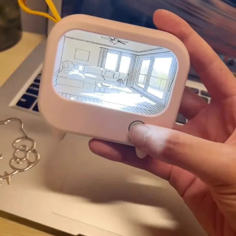 Junips | Mini TV Painting LED Night Light