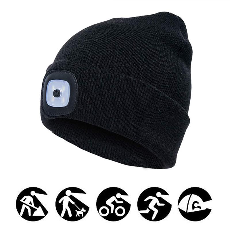 Junips | Removable LED Headlamp Beanie Hat