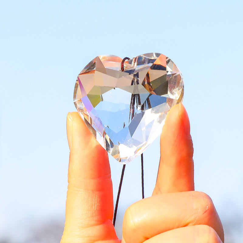 Junips | Hanging Heart Sun Catcher Prism Crafts