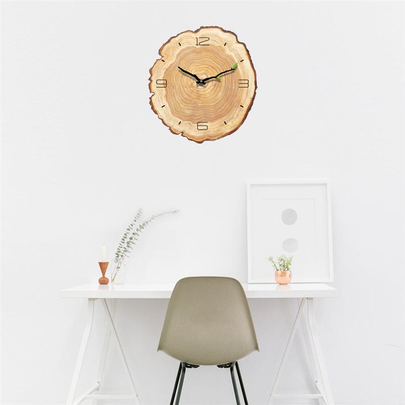 Junips | Wooden Annual Rings Wall Clock