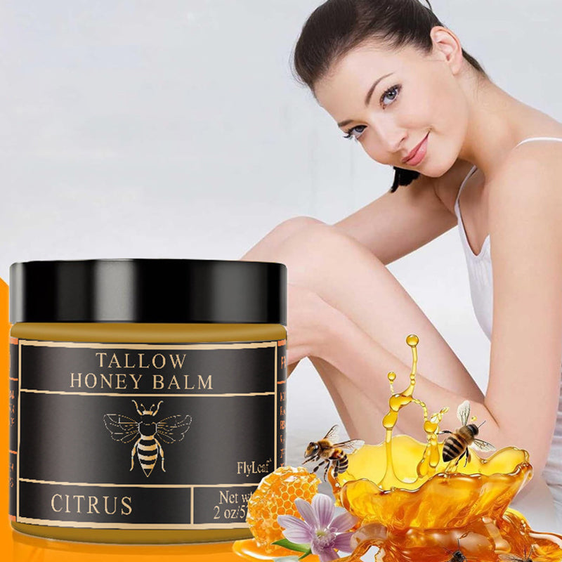 Junips | Beef fat beeswax and honey face cream