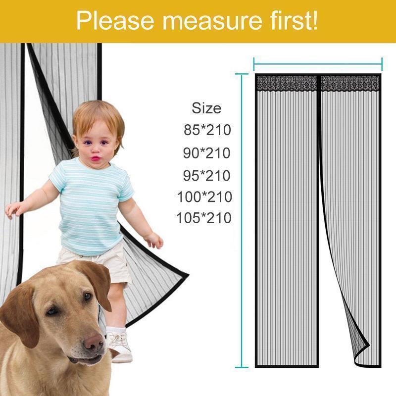 Junips | Magnetic Fly Screen Door with Velcro Closure