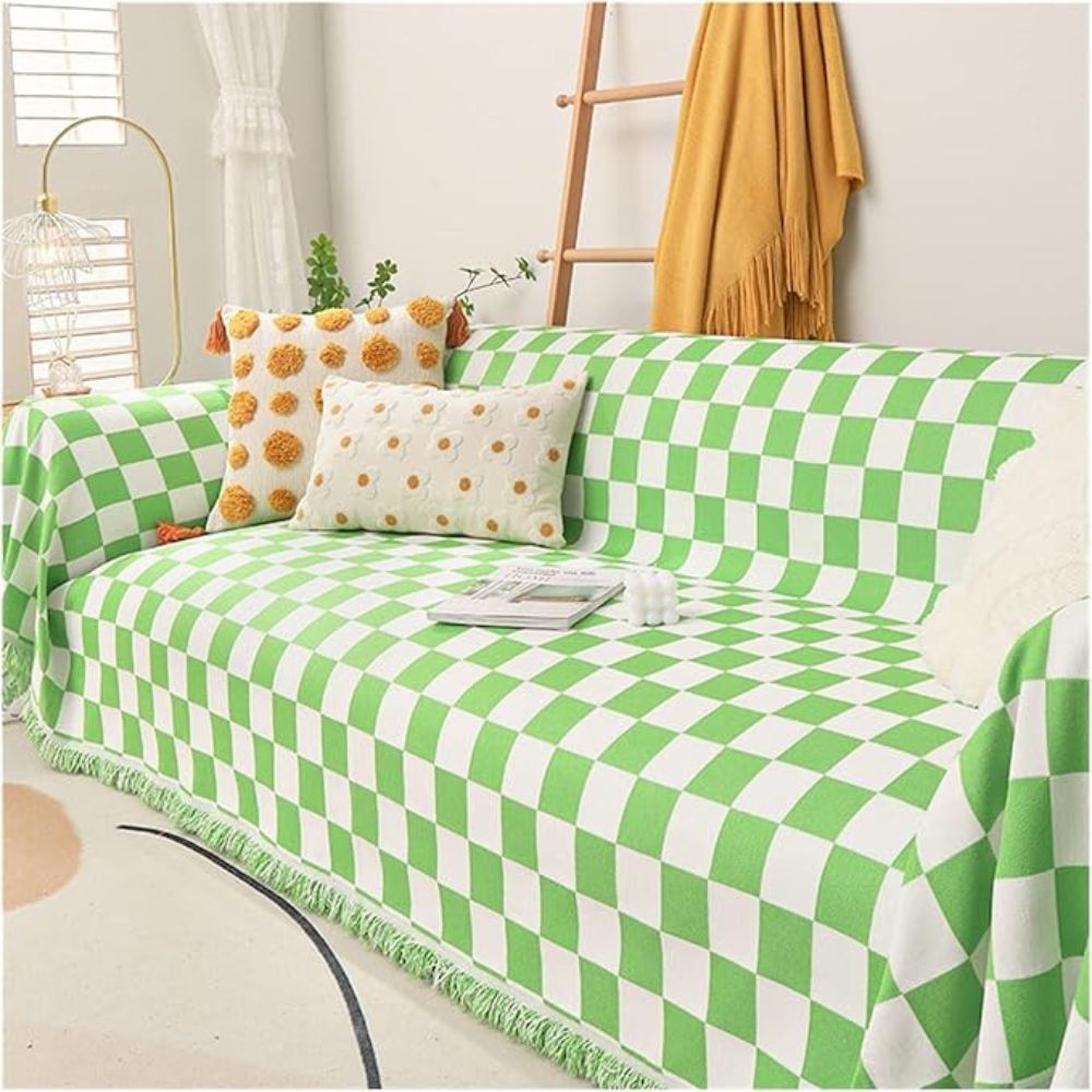 Junips | Checkerboard Anti-Scratch Sofa Cover