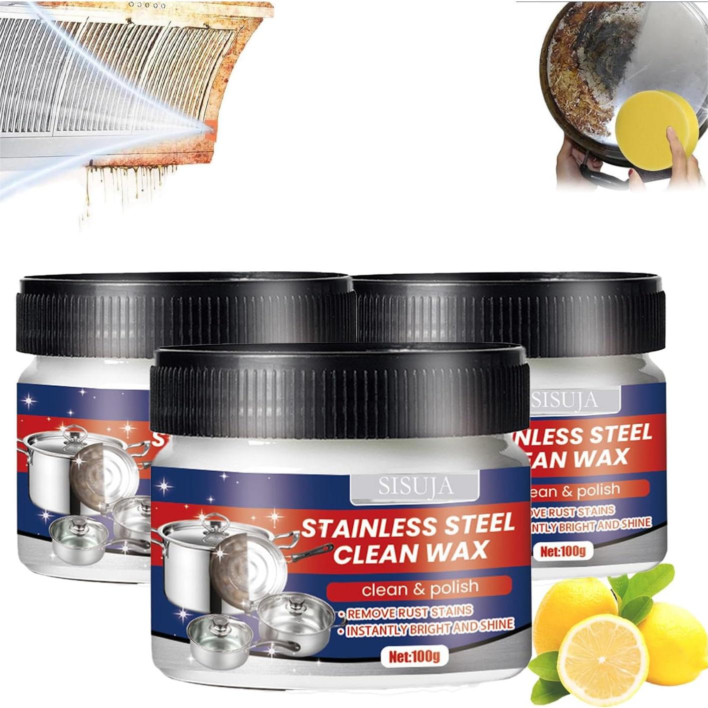 Junips | Magic Nano Stainless Steel Cleaning Paste Wax