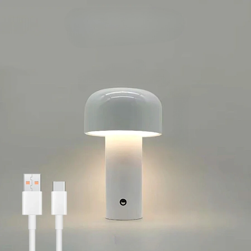Junips | Frendorf - Rechargeable Mushroom LED Table Lamp for a Cozy Atmosphere