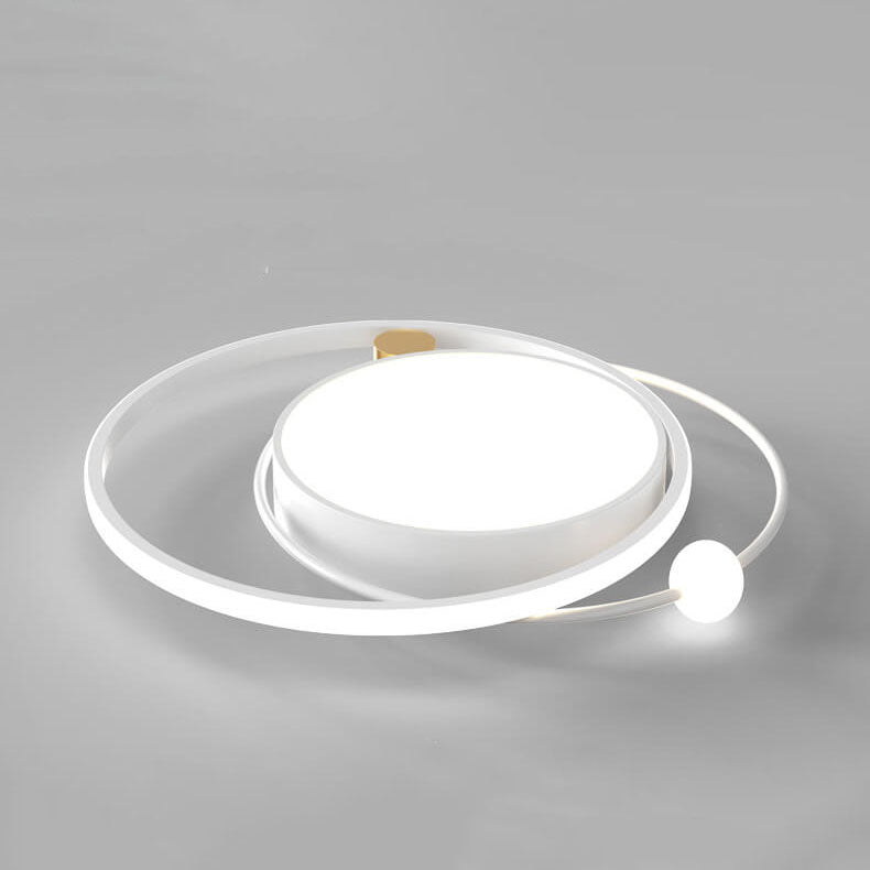 Junips | Nordic Round Circle LED Ceiling Light flush mounted