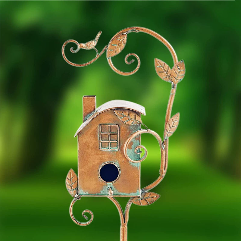 Junips | Birdhouse Garden Stakes