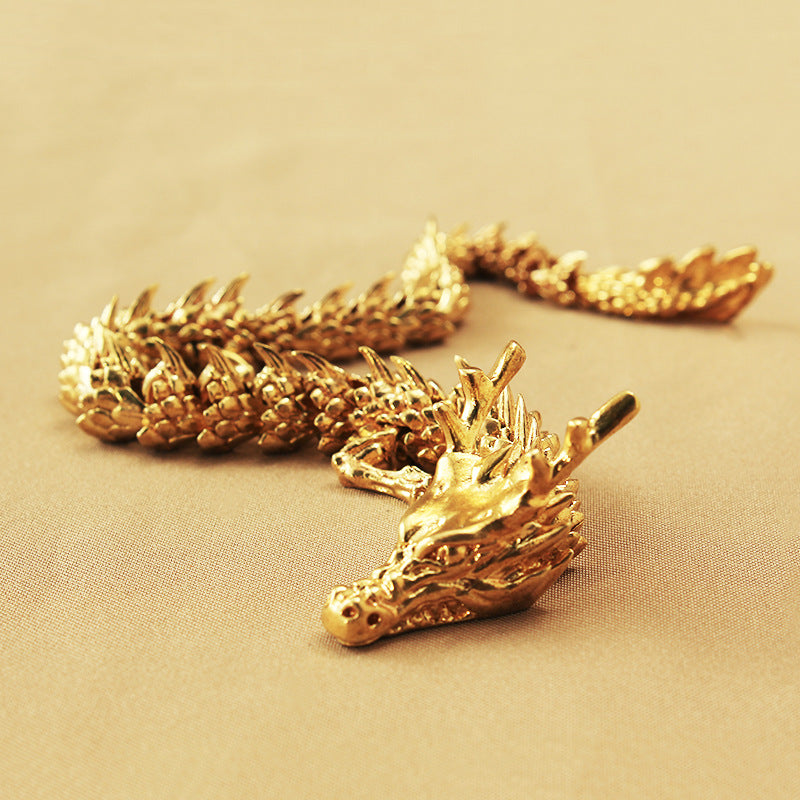 Junips | Golden Dragon with Movable Joints