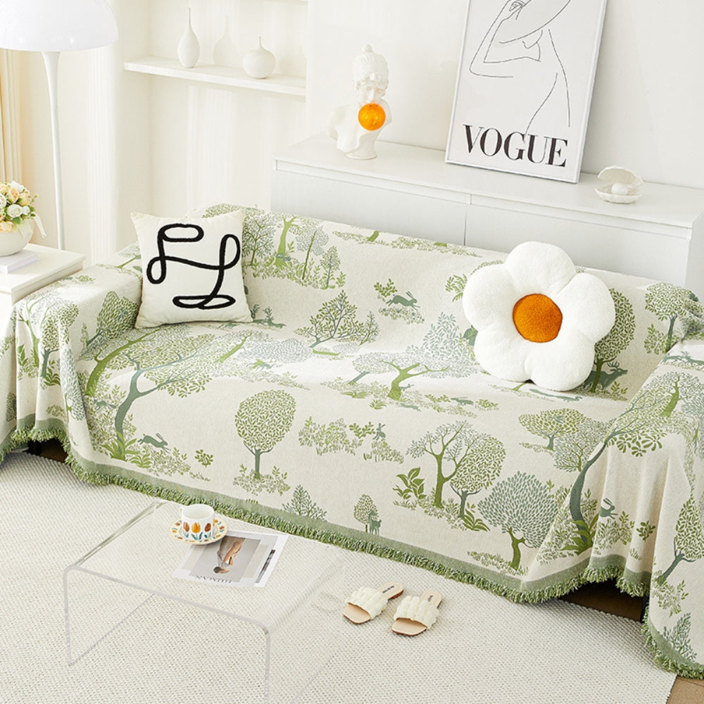 Junips | Eden Grove Chenille Sofa Cover
